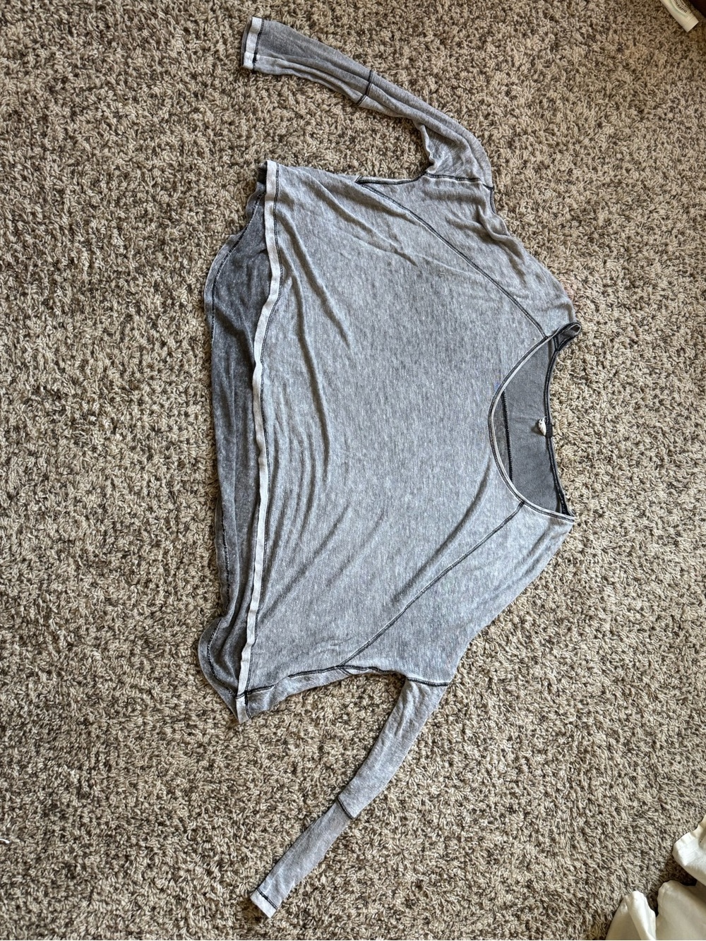 We the Free Grey Long Sleeve